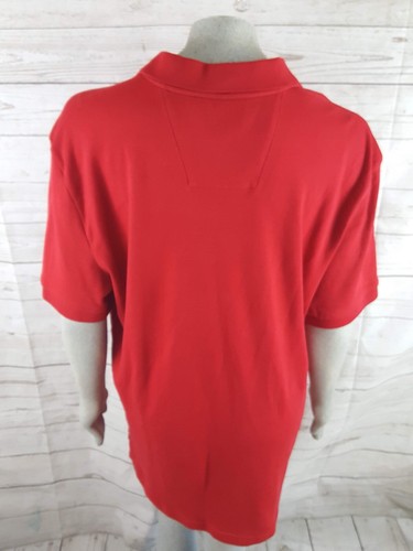 Nautica Mens X Large Red Short Sleeve Polo Shirt - Picture 4 of 5