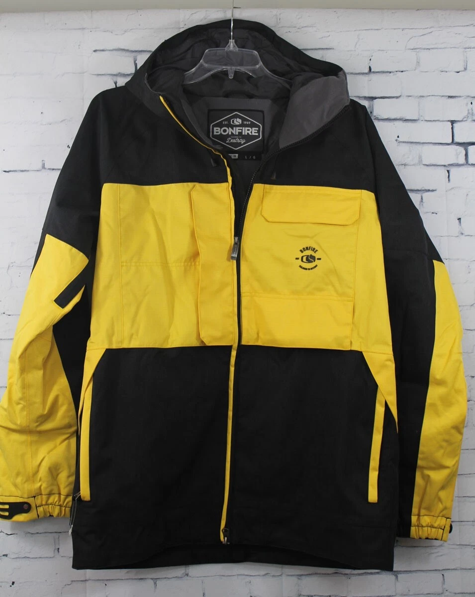 Bonfire mens snowboard best sale jacket