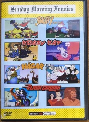 Sunday Morning Funnies Hagar Flash Gordon Krazy Kat Barney Google DVD Region 1