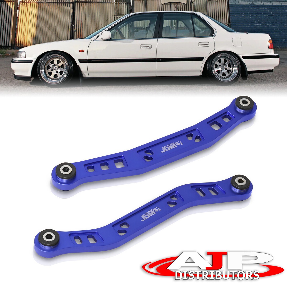 Blue Rear Lower Control Arms LCA CNC Aluminum Strut For 1990-1993