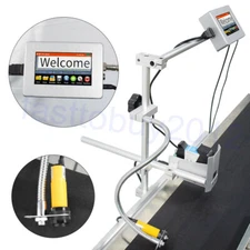 Assembly Line Split-Type Inkjet Printer 12.7mm for Logo, Date, Barcode, QR Code 