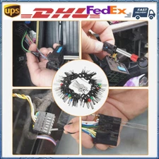 100Pc Terminal Removal Connector Puller Tool Kit Pin Ejector Wire Extractor Auto