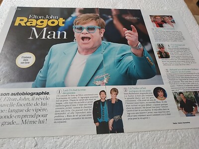 Presseschnitte Elton John Etienne Daho Clippings 