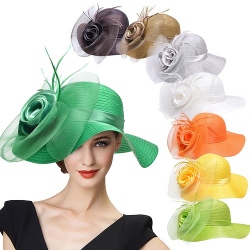 Satin Ribbon Womens Dressy Church 