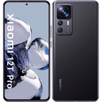 Xiaomi 12T Pro 本体 ブラック Xiaomi 12T Pro 5G Black 256GB + 12GB Dual-SIM Factory Unlocked GSM