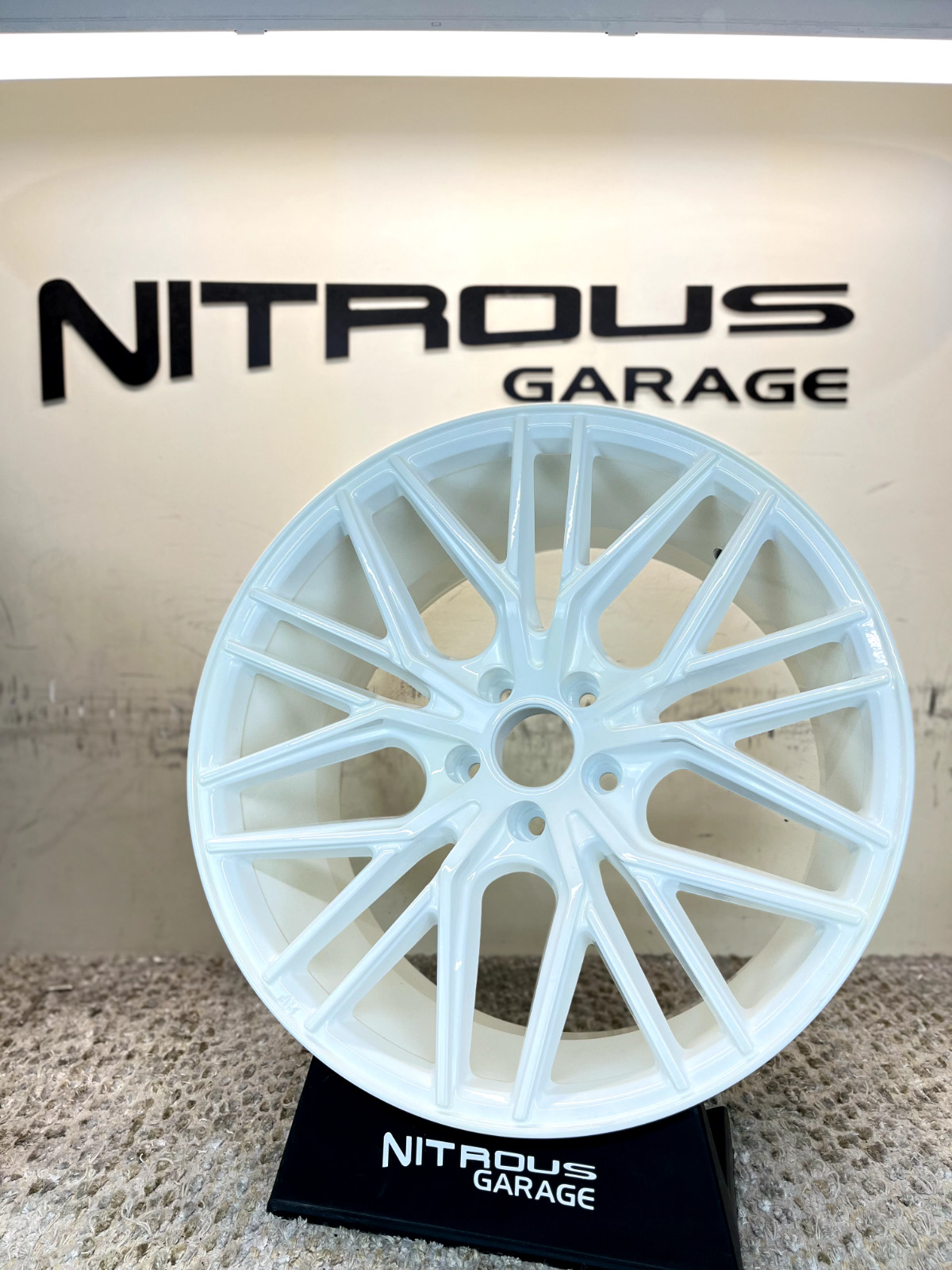 22 WHITE CONCAVE STAGGERED RF13 WHEELS FITS BENTLEY CONTINENTAL GT GTC 2003-2018
