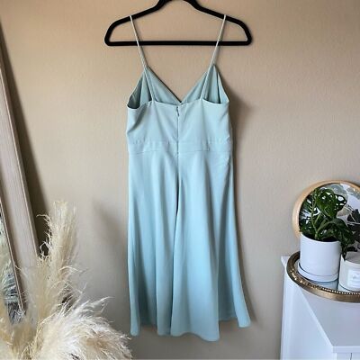 bluish green bridesmaid dresses Dark Teal Green A-line V-neck Bridesmaid Dress BD120 main image 0