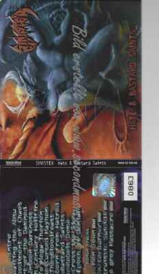 CD--astard Saints/ Sinister | --Hate