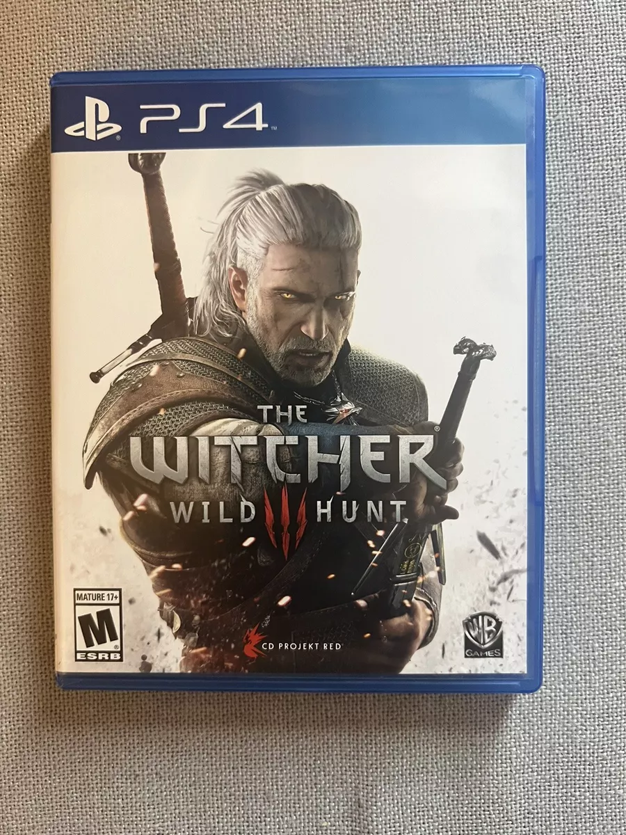 Playstation 4 PS4 The Witcher 3 Wild Hunt Brand VG Condition