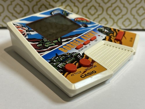 BORDER ARMY CASIO GAME -GOOD CONDITION TESTED&WORKING Without Battery Cover - Picture 11 of 19