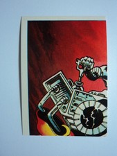 1984 MARVEL SUPER HEROES SECRET WARS STICKER # 99 ULTRON ( TOP LEFT ) 