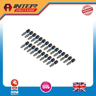 Draper Expert TX-STAR  Impact Screwdriver Bits, T20 x 25mm, 1-4'' Hex (Pack of 2