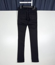 TRUE RELIGION Stella Black Skinny Jeans - Women's 26 (Fits 28x34) Made in USA