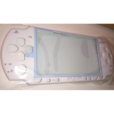 Brand New OEM Ceramic White Faceplate for PSP 2000 - Includes Protective Film