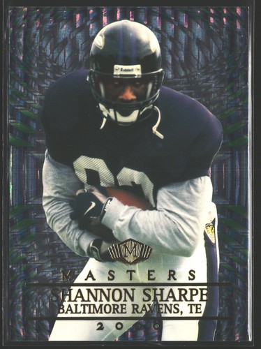Shannon Sharpe #15 — 2000 Collector's Edge Masters football card