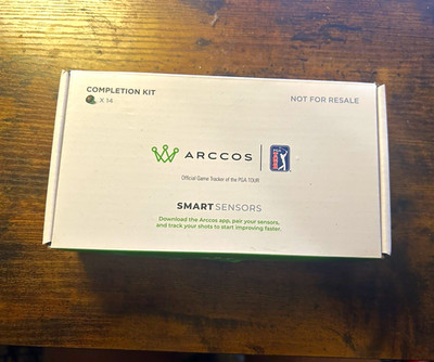 Arccos Smart Sensors Swing Analyzer Kit X14 Golf Club Sensors