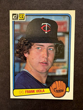 Donruss 1983 Frank Viola #382 Minnesota Twins Rookie Base Set Baseball Card. rookie card picture