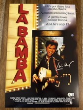 Luis Valdez 'La Bamba’ Movie Director Signed 12x18 Photo Beckett
