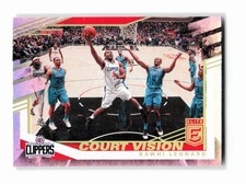 2019 Panini Donruss Elite Kawhi Leonard Court Vision #30 Clippers