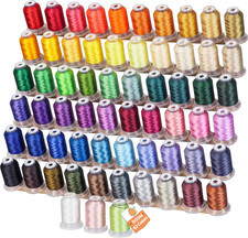 s 63 Colors 100 Polyester Machine Embroidery Thread 40WT