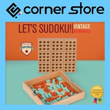 Legami Giochi Vintage - Sudoku con Scatola in Legno - Idee Regalo