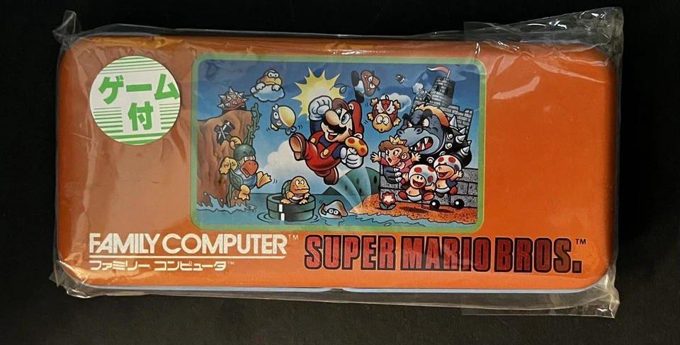 Vintage 1985 Super Mario Bros Pencil Case & Game, FamiCom,  Nintendo Collectible - Image 2 of 4