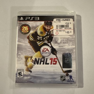 NHL 15 (Sony PlayStation 3, 2014) TESTED AND WORKING