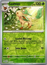 Leafeon 011/167 Reverse Holo SV06: Twilight Masquerade