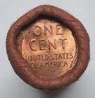 1956-D BU Wheat Cent Roll--Original Bank Wrapped--OBW!