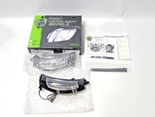 Ciro 45251 Fang Headlight Bezel Black for 2015-2023 Harley-Davidson Road Glide