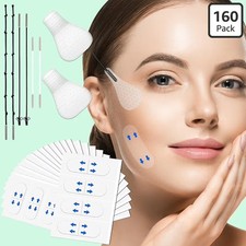 Face Lift Tape Invisible With String, Face Tape Lifting Invisible, Neck Lift Tap