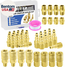 Air Coupler Plug Kit45 Pcs 14 Npt Air Tool Fittings Setquick Connect Air H