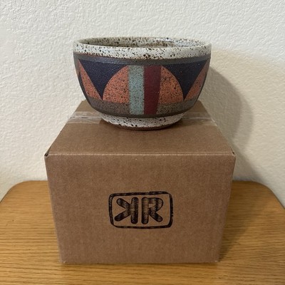 RARE K+R Kat And Roger Ceramic Planter Bowl Hand-Thrown Mid Century Modern MCM