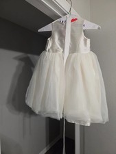 Pre-Owned - David  s Bridal Flower Girl Dress - Ivory - Size 4T