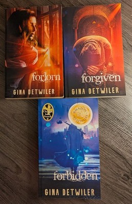 Gina Detwiler Forlorn SIGNED 1ST EDITION, Forgiven, Forbidden - YA Supernatural
