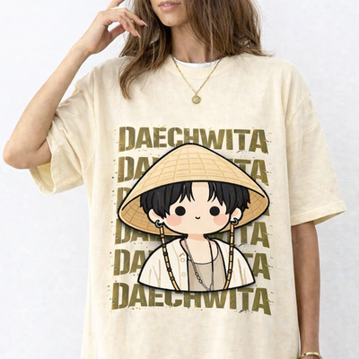 BTS SUGA YOONGI DAECHWITA CHIBI T-SHIRT SWIM ARIRANG CONCERT