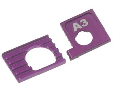 Aluminum Motor Heat Sink for Mini-Z AWD A3 3 Racing AWD11, Used Japan KKG