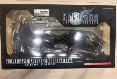 Square Enix Final Fantasy VII Advent Children Play Arts Cloud & Fenrir Figur US