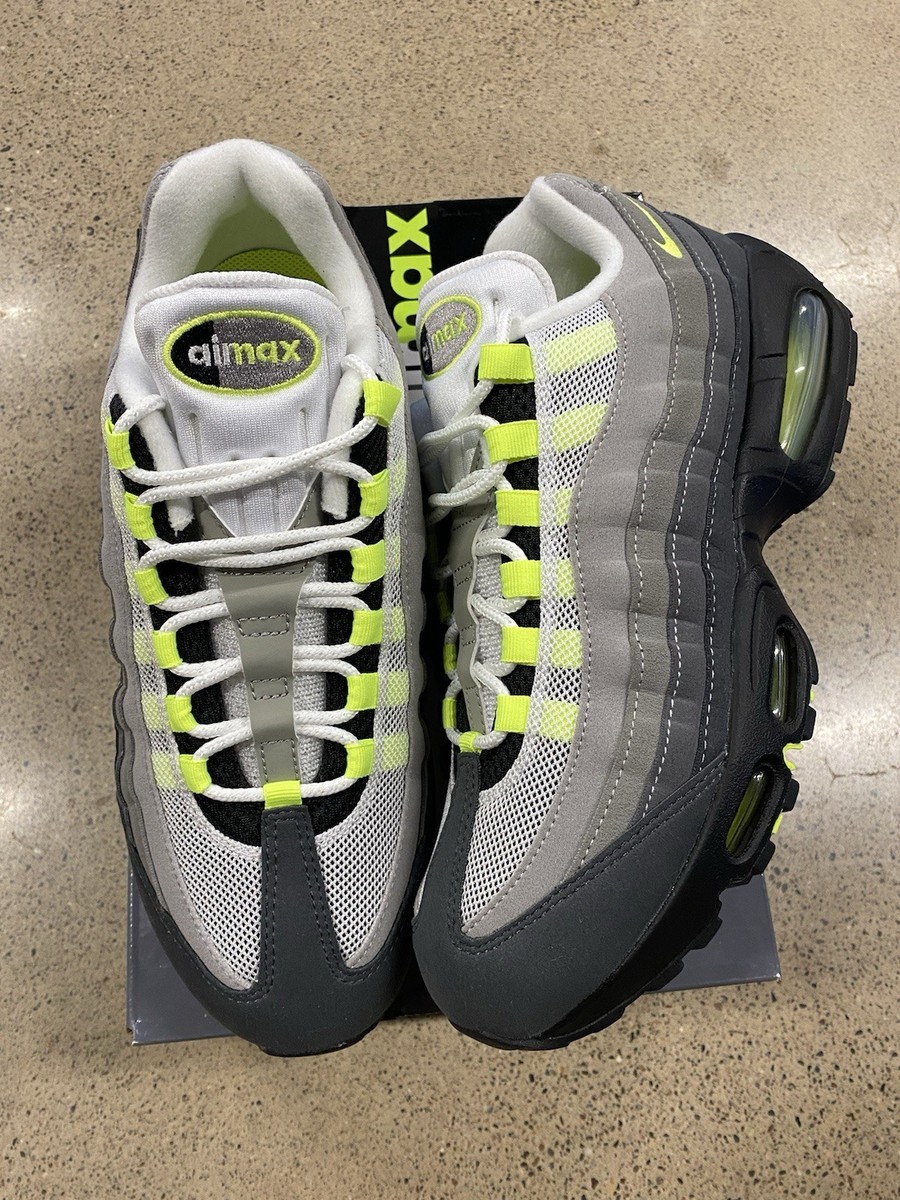 Nike Air Max 95 OG Big Bubble Neon Black Neon Yellow Cool Grey 