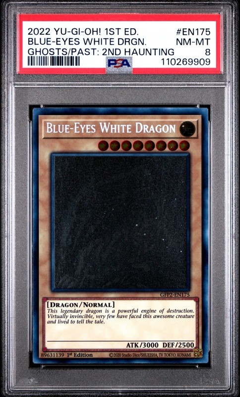 Blue-Eyes White Dragon (Ghost Rare) GFP2-EN175 1st edition