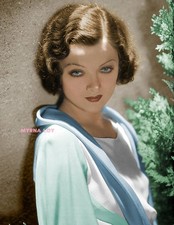MYRNA LOY #4 COLORIZED PHOTO 11 X 8.5 SHIPS FREE