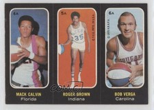 1971 Topps Trios Stickers Mack Calvin Roger Brown Bob Verga #4A-5A-6A HOF 1oi1