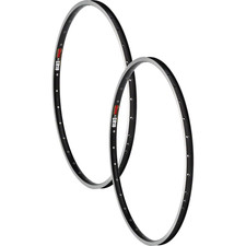 Pack Of 2 Sun Ringle Cr-18 Rim - 26 Rim Blacksilver 32h Clincher