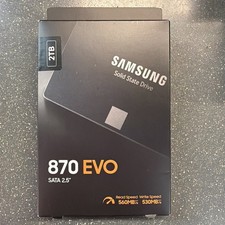 NEW Samsung 870 EVO 2TB 2.5" SATA Internal SSD MZ-77E2T0B/AM