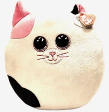 Ty - Squish-a-Boos Collection - Cat Plush - Muffin - Small Size - 10-inch NWT