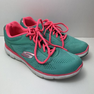  Skechers   Dual Lite   39   Air Cooled Memory Foam   Türkis / Pink