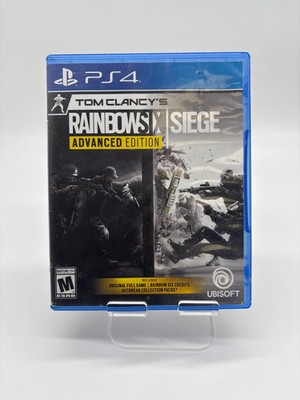 PlayStation 4 Tom Clancys Rainbow Six Siege Advanced Edition w/ Case Used