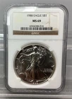 1988 American Silver Eagle - NGC - MS 69