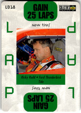 1996 Upper Deck Collector's Choice #UD18 RICKY RUDD NASCAR LAP