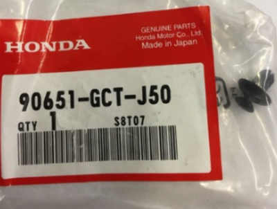 #ad Honda 5mm Rivet Screw 90651 GCT J50 QTY2 Genuine OEM $24.99